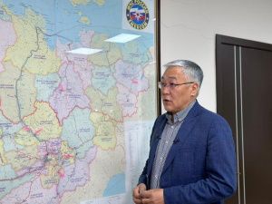 Ледоход на реке Лена идет с разной интенсивностью