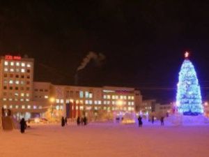 Огни на главной елке Якутии зажгутся 1 декабря