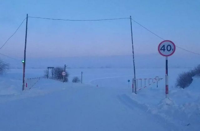 На трассах А-331 «Вилюй» и Р-504 «Колыма» увеличена грузоподъёмность ледовых переправ