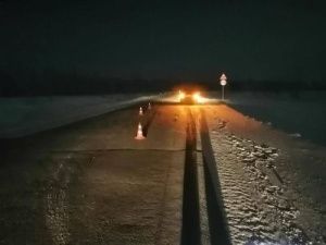 В Чурапчинском улусе машина проехала по лежавшему на дороге человеку