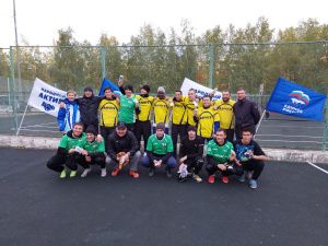 В Мирном состоялся турнир по футболу среди любителей