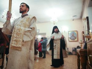 Фото: Рождество на территории Преображенского собора