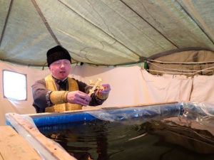 В исправительных учреждениях Якутии осужденные приняли участие в крещенских купаниях