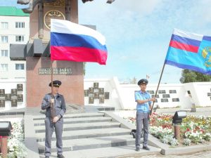 Акцию «Живой флаг» провели в Якутске