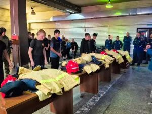 В Ленске определили сильнейших в пожарно-прикладном спорте школьников