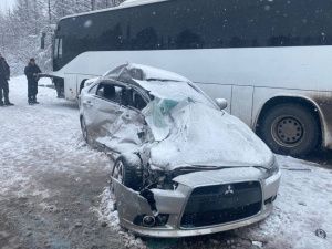 Смертельное ДТП произошло на федеральной дороге в Нерюнгринском районе Якутии