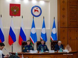 Комиссия МЧС России проверяет готовность Якутии к паводку и лесопожарному сезону