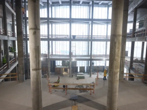 В Арктическом центре  начали монтаж оборудования сцены филармонии