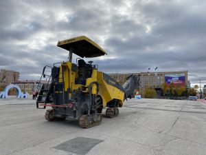 В Якутске началась реконструкция площади имени В.И. Ленина