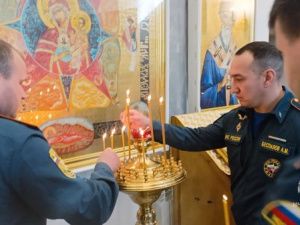 Неопалимая Купина: прошел молебен для МЧС