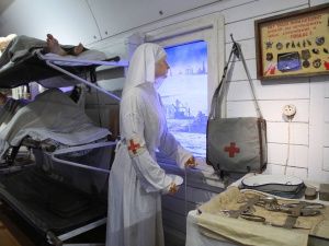 В Якутию впервые прибыл передвижной музей с эффектом погружения «Поезд Победы»