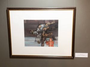 В Якутске открылась выставка графики художника Юрия Вотякова 