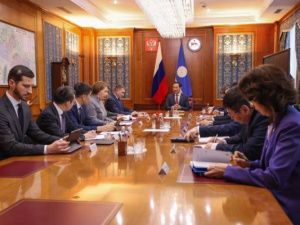 Глава Якутии Айсен Николаев представил нового федерального инспектора