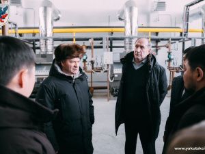 Строительная готовность крупнейшей школы Якутска достигла 80 процентов