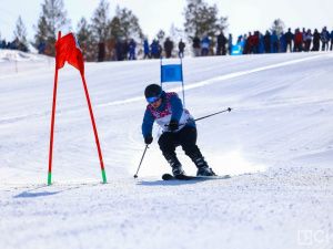 Участники зимней спартакиады Якутии впервые выступили в горнолыжном спорте