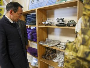 В «Хоту тент» шьют спальные мешки для мобилизованных