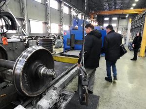 Представители транспортного техникума посетили компанию «Железные дороги Якутии»