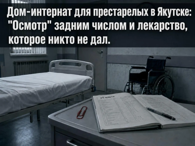 Дом-интернат для престарелых в Якутске: "Осмотр" задним числом и лекарство, которое никто не дал