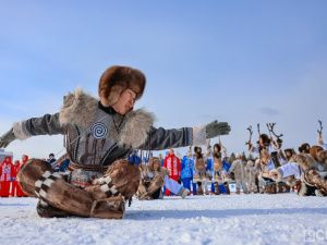 В Алдане состоялась церемония открытия спартакиады зимних видов спорта