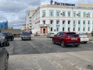В Якутске начинается планомерное открытие смежных дорог проспекта Ленина