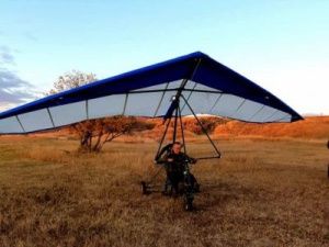 Житель Чурапчи смастерил и поднял в небо дельтаплан с мотором