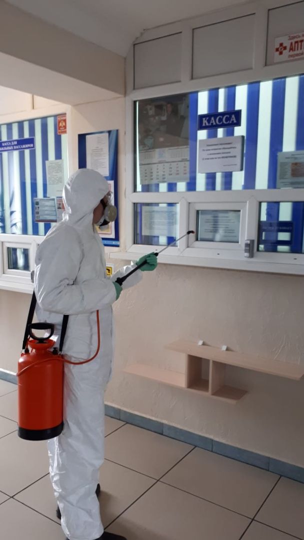  В ЖДЯ продолжаются мероприятия по профилактике коронавируса 