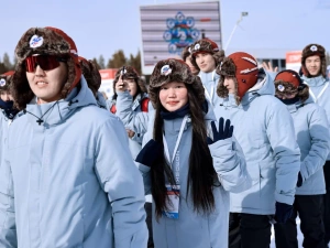 В Алдане зажжен огонь V Спартакиады зимних видов спорта Якутии