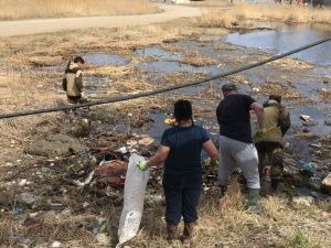 В Гагаринском округе на субботниках приняли участие более 1600 человек