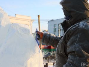 20 команд стали участниками конкурса ледовых и снежных скульптур «Бриллианты Якутии»