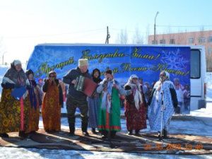 Марха, встречает весну!