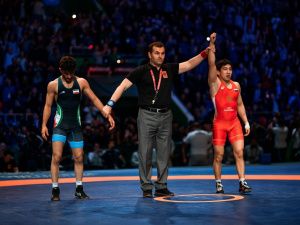 Айсен Николаев принял участие в торжественной церемонии закрытия Кубка мира по вольной борьбе - 2019