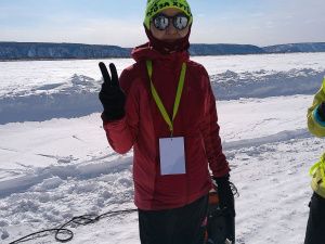 В Якутии прошёл первый республиканский ледовый забег «Ленские столбы»