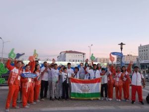 Сборная Таджикистана прибыла в Якутск на VIII Игры «Дети Азии»