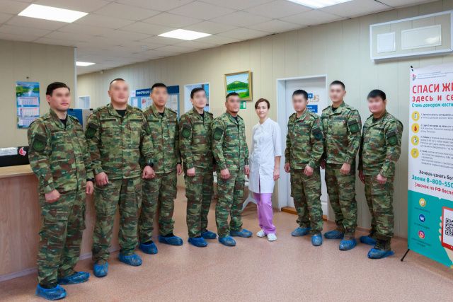 Сотрудники отдела специального назначения УФСИН «Белый медведь» приняли участие в добровольческой акции