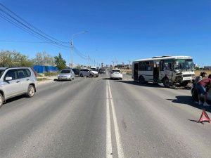 ДТП с маршрутным автобусом: Есть пострадавшие