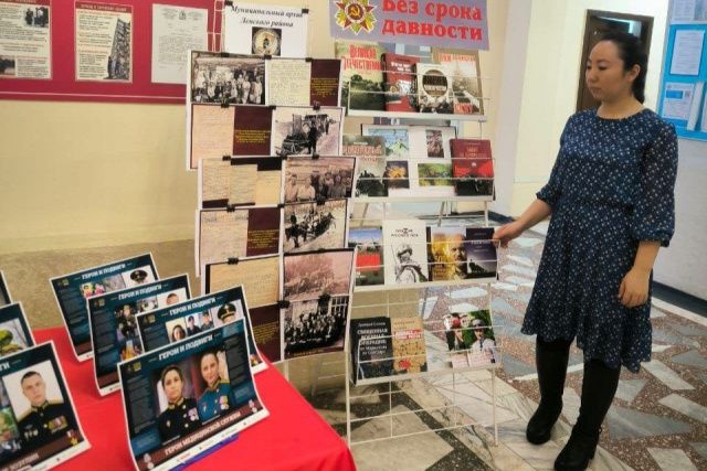 В Ленске представлена выставка о героях Великой Отечественной войны и СВО