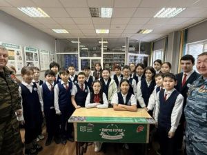 «Парту Героя» Василию Яковлеву открыли в Нижнем Бестяхе