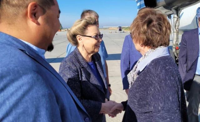 Галина Данчикова встретилась с семьёй Героя Социалистического Труда Валерия Кузьмина