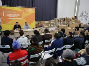 Георгий Михайлов встретился с добровольцами движения #МыВместе