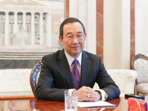 Глава Якутии обсудил перспективы сотрудничества с Послом России в Республике Беларусь