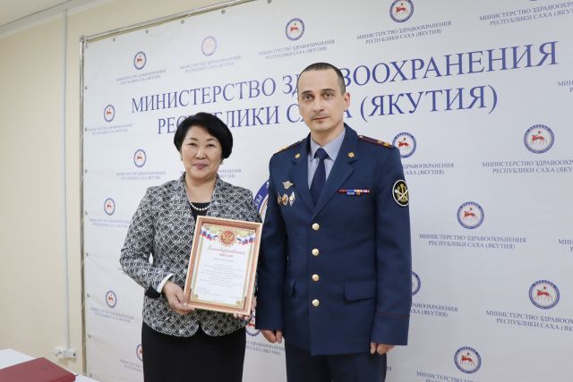 Начальник УФСИН Сергей Калиновский и Министр здравоохранения Республики Саха (Якутия) Лена Афанасьева обсудили перспективы взаимодействия в области производства и медицины