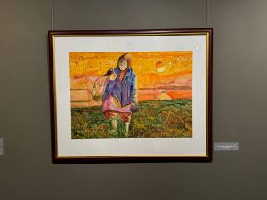 Выставка первого юкагирского художника Курилова открылась в Якутске