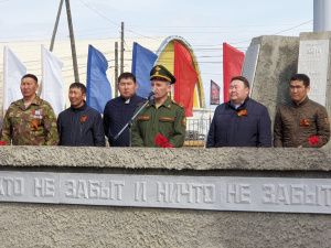 В Наяхинском наслеге Якутии перезахоронили останки солдата Ивана Сивцева