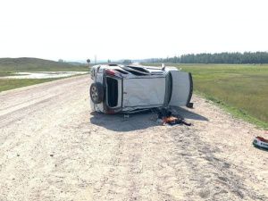 Не справился с управлением. В Якутии водитель погиб после опрокидывания автомобиля