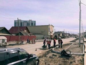 Дорожники продолжают капитальный ремонт улицы Чайковского