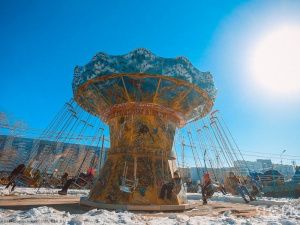 В Якутске встретили весну