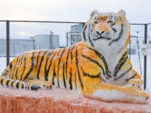 Таланты: В УФСИН подведены итоги конкурса ледяных и снежных фигур