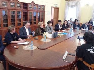 Марина Силина приняла участие в творческой встрече с послом Доброй воли ЮНЕСКО Александрой Очировой 