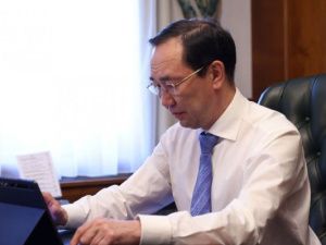 Глава Якутии Айсен Николаев принял участие во Всероссийском рейтинговом голосовании по благоустройству