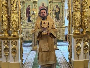 Архиепископ Роман совершил Литургию в день памяти пророка Илии в кафедральном соборе